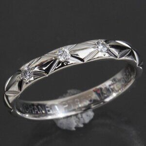 Chanel Quilted Diamond Ring